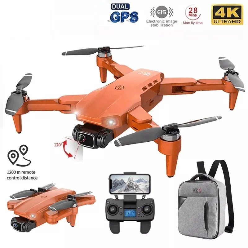 Drone Camera Night Vision - Drone L900 Pro lipat kamera ganda