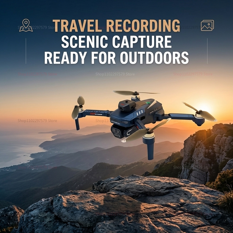 Drone GT8 dengan Sabuk Penghin - Drone Camera Professional ulasan dan harga