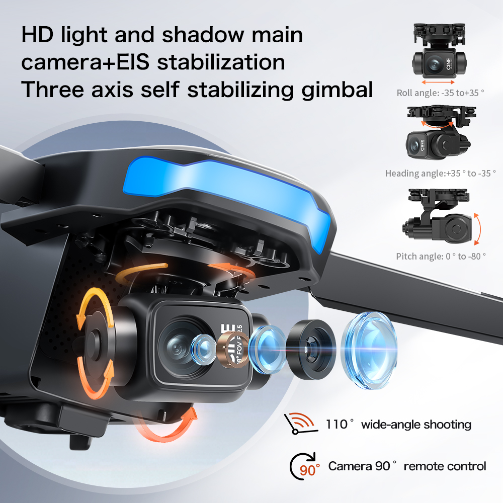 Drone GPS S-X1 MAX dengan Gimb - Drone Camera Hd ulasan dan harga