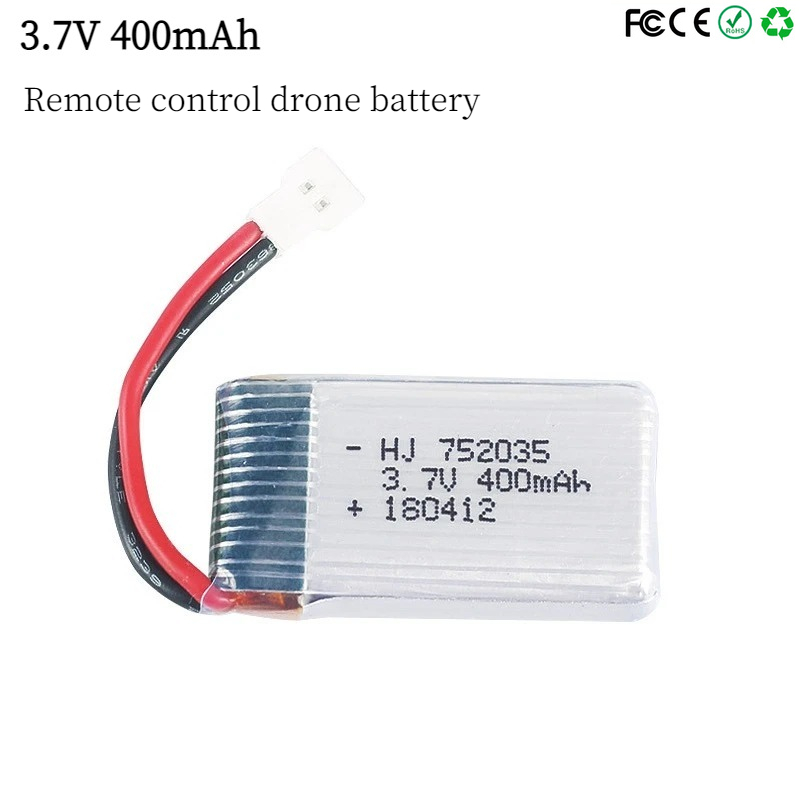 Baterai Drone 752035 3.7V 400m - Eachine Drone E58 ulasan dan harga