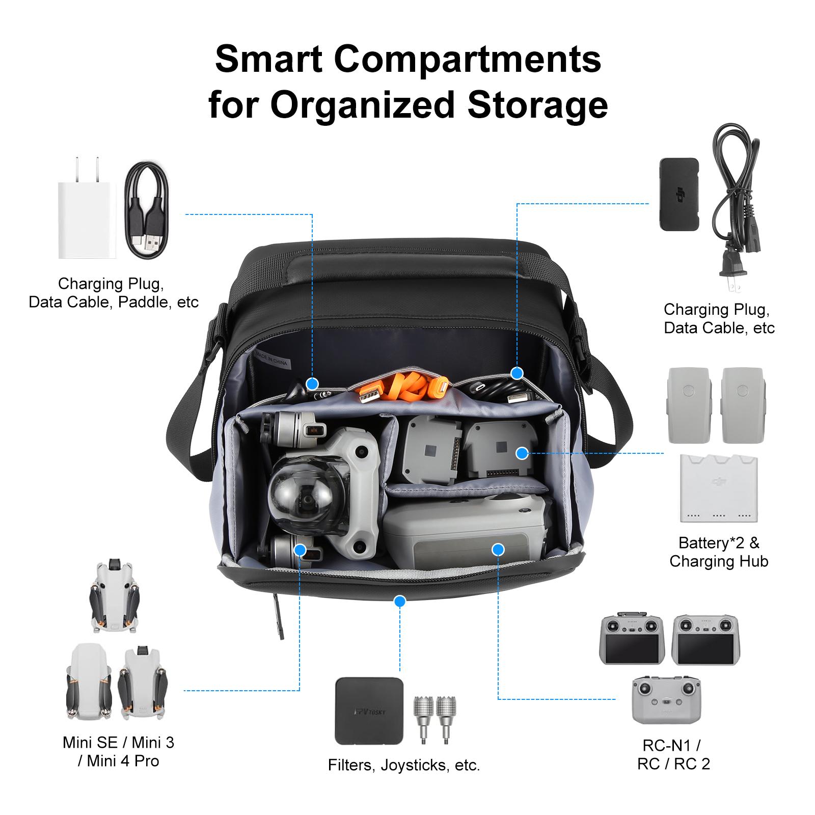 PULUZ Tas Penyimpanan Drone Ka - Drone Camera Waterproof ulasan dan harga