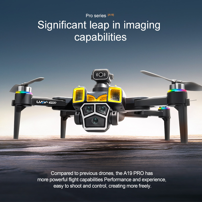 Drone Original A19 PRO 8K untu - Drone Camera Professional ulasan dan harga