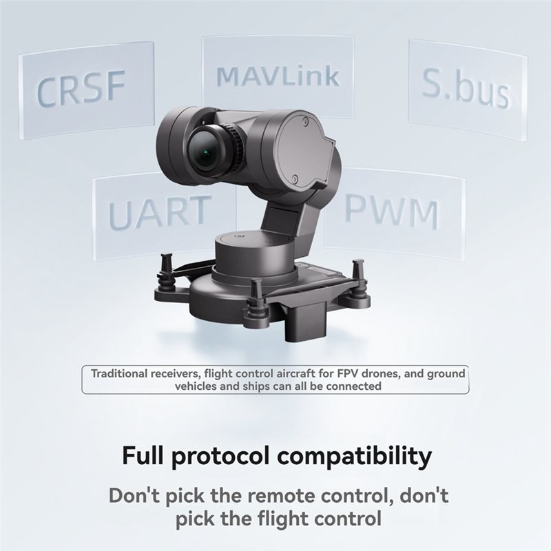 [BARU! A25P] Gimbal GM3 V2 FPV - Drone Camera With Gimbal ulasan dan harga