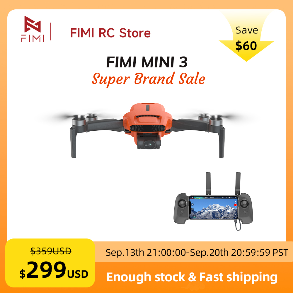 FIMI MINI 3 Drone Kamera 4K 60 - Drone Camera 4K ulasan dan harga