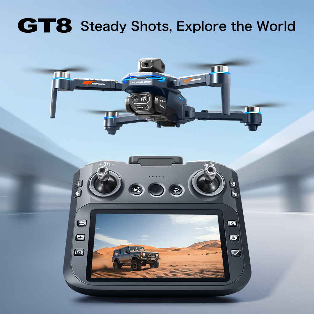 Drone Udara GT8 Penghindar Rin - Drone Camera Mount ulasan dan harga