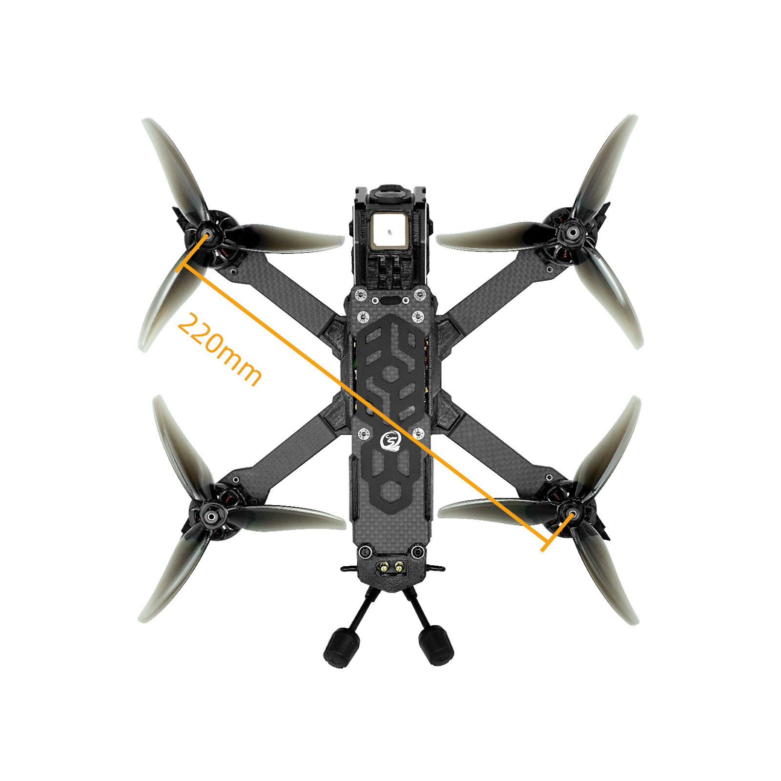 SEQURE SQFPV Heison 5X V2 Quad - Drone Camera Mount ulasan dan harga